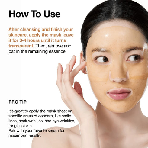 Ambalaj ANUA Rice 70 Glow Collagen Mask – set 4 măşti hidratare şi glow glass skin